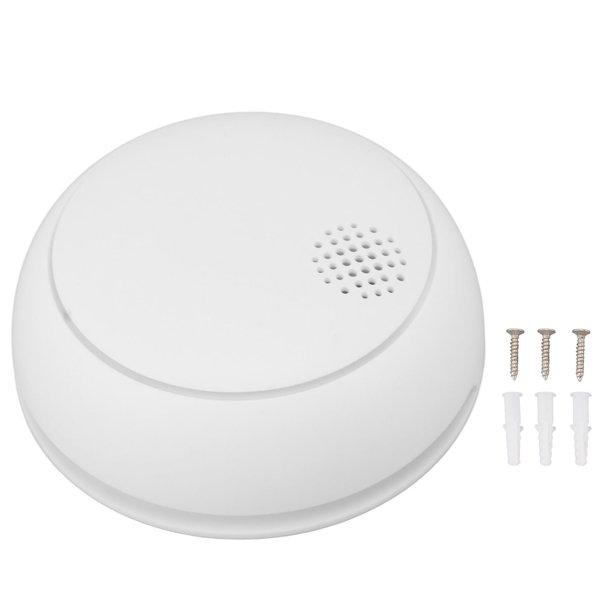 Detector de humo WiFi, Sensor de humo inteligente para el hogar con sonido de advertencia de Flash, alarmas de humo de seguridad inteligentes para el hogar y la cocina para Tuya y ZigBee