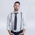 thumbnail image 6 of LINLIN Light up Men's LED Suspenders and LED Tie for Festival Party Supplies, 6 of 8