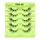 thumbnail image 1 of Zhuge 20 pares de pestañas de visón tenues, pestañas postizas de volumen natural y esponjosas, FDH-02, 1 of 3