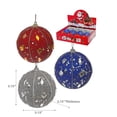 thumbnail image 2 of Christmas 8Cm Ornements Gemmes Perlées - Ensemble De 12, 2 of 3