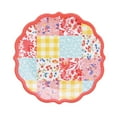 thumbnail image 1 of The Pioneer Woman Patchwork Melamine Dinner Plate 10.7 inch 1pc, 1 of 5