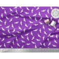thumbnail image 2 of Soimoi polyester Crepe Fabric Floral & Cat Animal Print Fabric by Yard 52 Inch Wide, 2 of 3