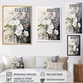thumbnail image 4 of Designart "Orchids Flowers Asian Painting II" Asian Floater Framed Canvas Wall Art, 4 of 7