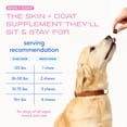 thumbnail image 5 of Native Pet Skin and Coat Chews for Dogs with Salmon Oil and Collagen for Healthy Skin and Shiny Coat, 120ct, 5 of 8