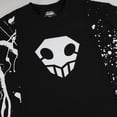 thumbnail image 3 of Bleach Soul Reaper Splatter Paint Crew Neck Short Sleeve Black T-shirt-XS, 3 of 4