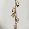 thumbnail image 5 of TAIAOJING Handicrafts Shabby Chic Country Style Rustic Metal Hanging Giant Cow Bells Set Of 4 Iron Bells, 5 of 6
