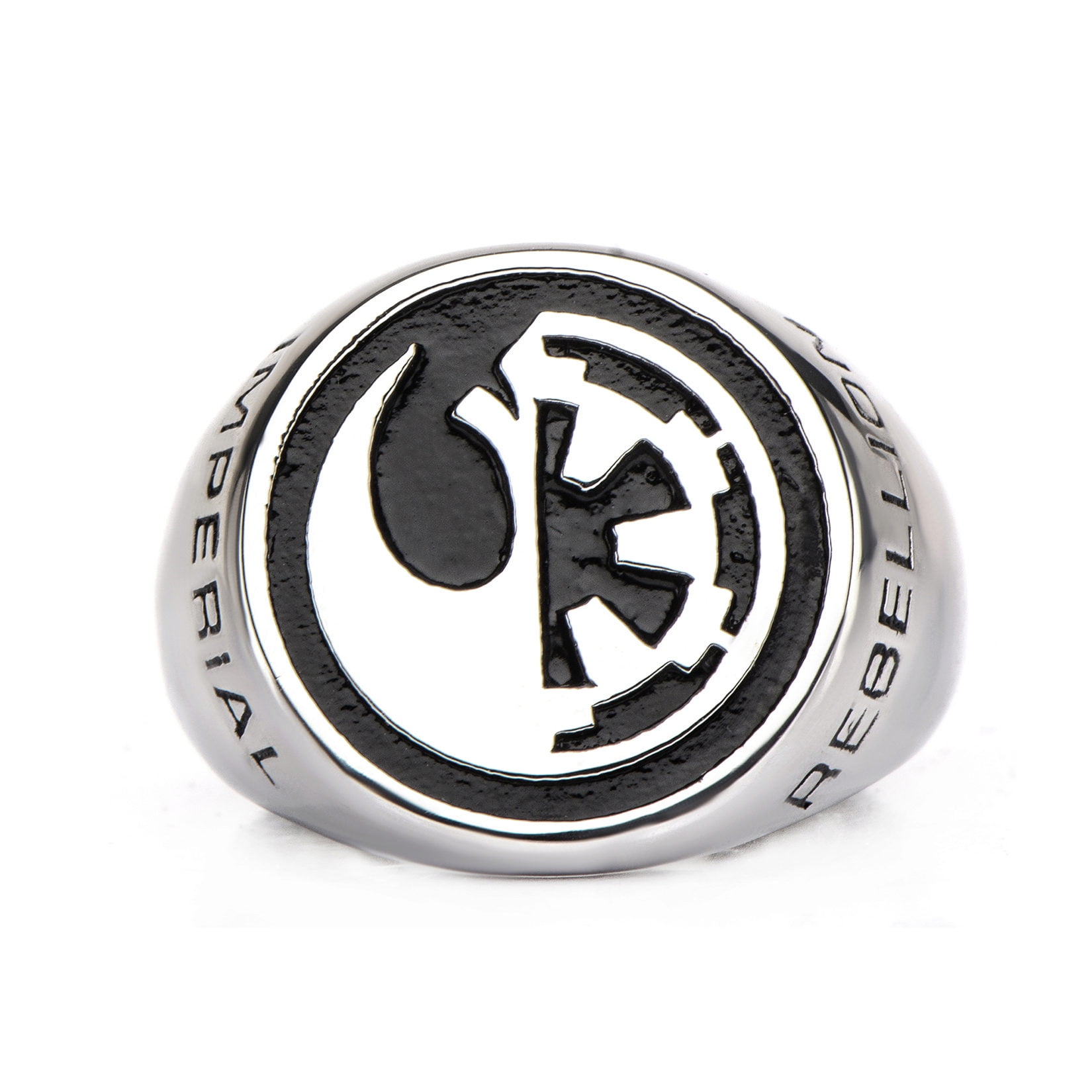 Star Wars Rogue One Split Symbol Womens Stainless Steel Ring 