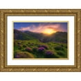 thumbnail image 1 of younesi, saeed 24x17 Gold Ornate Wood Framed with Double Matting Museum Art Print Titled - spring in show, 1 of 4