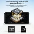 thumbnail image 4 of Blackview Unlocked Cell Phone 4GB+32GB 6.1" HD+ Android Rugged Smartphone, , 4G LTE Dual SIM NFC Glove Mode, BV5200 Black, 4 of 8