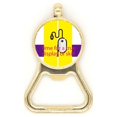 thumbnail image 1 of Time For A True Display Of S Beer Bottle Cap Opener Stainless Steel Key Chain, 1 of 3