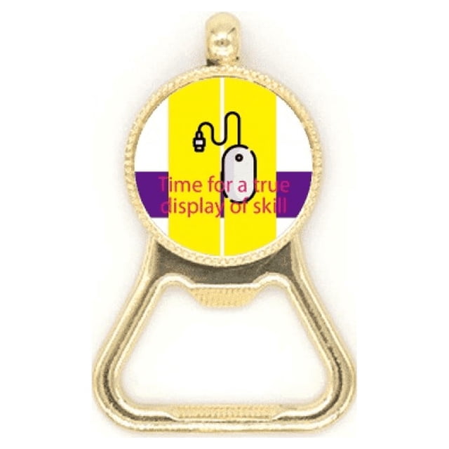 Time For A True Display Of S Beer Bottle Cap Opener Stainless Steel Key Chain