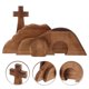 thumbnail image 2 of 1 Set of The Empty Tombs Easter Scene and Cross Easter Decorations Easter Resurrection Scene Ornament, 2 of 4