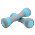 thumbnail image 1 of Gym Barbell, Workout Fitness Dumbbells, For Home Use Arm Exercise Blue, 1 of 8