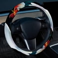 thumbnail image 2 of Peace Dove 14.5 Inch Printing PVC Leather Car Wheel Cover Steering Wheel Cover Auto Accessories, 2 of 6