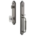thumbnail image 2 of Grandeur Arc C Grip Dummy Handleset with Baguette Crystal Knob, 2 of 5