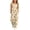Light Yellow, variant on Coerni Girls Spaghetti Strap Harems Rompers Boho Floral Jumpsuits Summer Lightweight Beach Vacation Outfit for Kids 4-12 Years