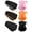 Fresh Colors, variant on 6 Pieces Winter Fleece Ear Warmer Headband Ear Muffs Head Wraps with Winter Fleece Neck Warmers Gaiter for Outdoor Sport Activities