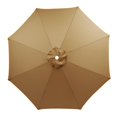 thumbnail image 1 of Housse de Protection, 8 Nervures Remplacement de Parasol 10 Pieds Toile de Remplacement pour Parasol de Jardin Extérieur, Décoration Intérieure, 1 of 8