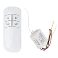 thumbnail image 1 of Transmisor receptor de interruptor remoto inalámbrico digital de pared, 2 vías ON/OFF Interruptor de control remoto inalámbrico de 220 V Interruptor remoto inalámbrico digital de pared, 1 of 9