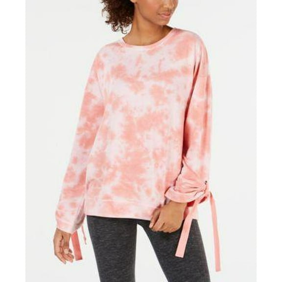 Ideology Women's Tie-Dyed Tie-Sleeve Top