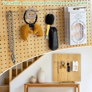 YMWVH 11 Wooden Crochet Blocking Board (1 Pack) with 20 Pins, Granny Square Crochet Project Accessory, Gift for Crocheters