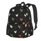 thumbnail image 1 of Disketp Funny Chicken Mochila Escolar de Gran Capacidad y Peso Ligero, Mochila de Viaje Ideal para Escuela, Trabajo y Uso Diario, Cómoda y con Estilo, 1 of 8