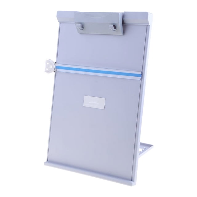 XISAOK - Soporte ajustable de plástico para documentos de ordenador, soporte para libros, marco para lectura y escritura, suministros de oficina