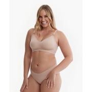 Momcozy Womens Maternity Seamless Ultra Comfort Hands-Free Pumping and Nursing Bra, Sizes S-3XL