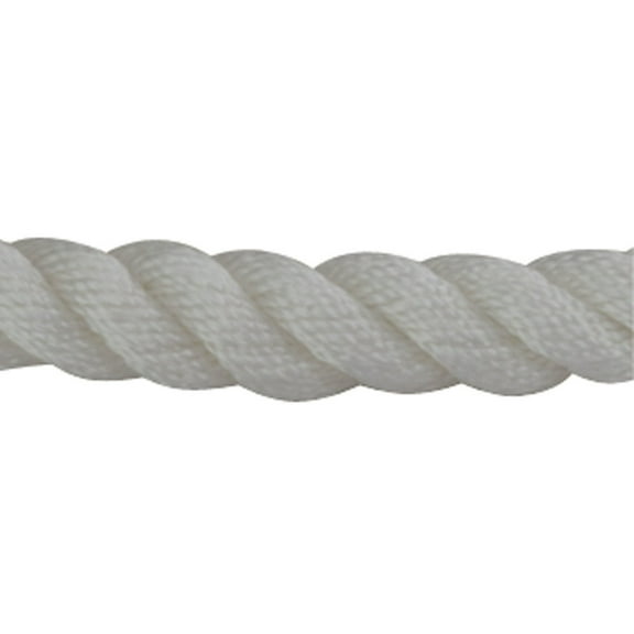 Sea Dog Marine Twisted Nylon Line 3/8"X20' White (301110020Wh-1)