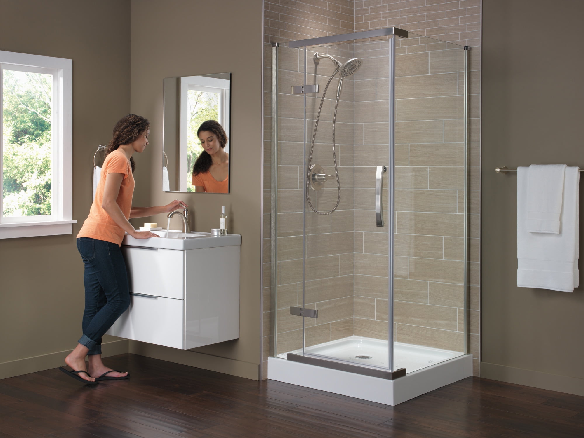 Delta Lahara Single Handle Bathroom Faucet in Stainless 538-SSMPU-DST