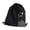 Black, variant on Lightweight Nylon Anime Themed Drawstring Backpack, Large Daypack for Commuting Daily Use