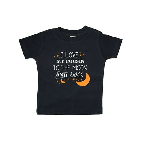 

Inktastic I Love My Cousin To The Moon and Back Gift Baby Boy or Baby Girl T-Shirt
