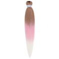 thumbnail image 2 of Pre Stretched Braiding Hair Extensions 26 Inch Braiding Hair Hot Water Setting Soft Synthetic Crochet Braids, Pullover Toupee, 2 of 4