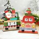 thumbnail image 2 of Calendario de cuenta regresiva de madera para Navidad, adornos de escritorio, coche de Navidad, Papá Noel, decoración del hogar, regalos de Año Nuevo, 2 of 4