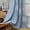 Blue, variant on Beige Boho Curtains 1 Panel,Light Filtering Vintage Curtains 63 inches Long for Living Room Bedroom,Farmhouse, Bohemian Natural Tassels Country Embroidery Striped Draps Back Tab, 50" W