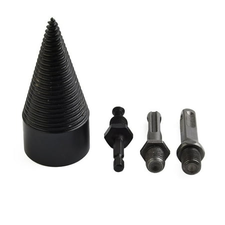 

Lierteer High Speed Firewood Drill Bit Wood Splitter Cone Splitter Screw Splitter