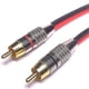 thumbnail image 3 of Speaker Cables to RCA Plugs Adapter, 2-Channel (1 Foot), 3 of 5