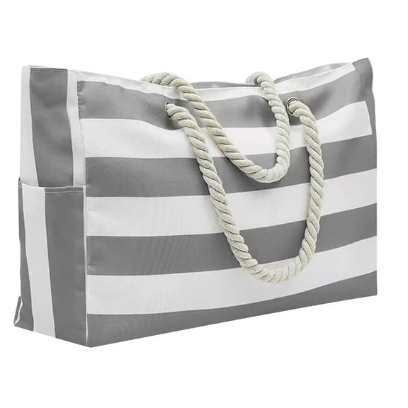 YIEMEEN Waterproof Sandproof Beach Bag with Zipper Swim Pool Beach Tote for Women