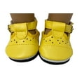 thumbnail image 4 of Yellow Mary Jane Shoes Fit 18 Inch Girl Dolls Like Our Generation American Girl, 4 of 4