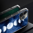 thumbnail image 7 of Case for iPhone 12/12 Pro Case, Clear with Blue Moon Starry Night Pattern Graphic Case for Girl Women Soft Silicone Shock Protection Case for iPhone 12/12 Pro, 7 of 7
