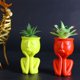 thumbnail image 4 of Sculptures Head Sculpture Plant Flowerpot Home Decoration Desk Accessories-D; 1121Cm, 4 of 4