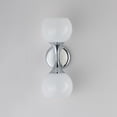 thumbnail image 5 of 21222MRPC Maxim Lighting Neve - 2 Light Wall Sconce-15.5 Inch Tall and 6 Inch Wide-Polished Chrome Finish, 5 of 5