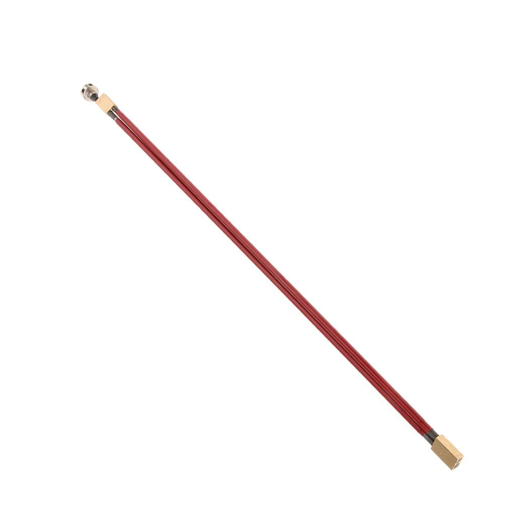 LeeQinersw Two Way Two Action Adjustable Truss Rod Brass Head for Guitar Mandolin 456mm