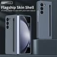 thumbnail image 3 of Allytech for Samsung Galaxy Z Fold5 Case with S Pen Stylus Pen & Screen Protector, Full Body Protective Shockproof Rugged Classic Phone Case Cover for Samsung Galaxy Z Fold 5 5G 2023 - Dark Gray, 3 of 7