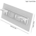 thumbnail image 3 of Shelf Support Bracket Clear Adhesive Cabinet Shelf Support Shelf Layer Support, 3 of 10