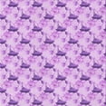 thumbnail image 1 of Ahgly Company Machine Washable Indoor Square Transitional Purple Area Rugs, 6' Square, 1 of 7