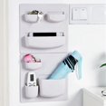 thumbnail image 2 of Coofit Wall Hanging Organizer Adhesive: 2PCS Support de Support Mural Suspendu Tasse de Stylo pour la Maison, 2 of 10