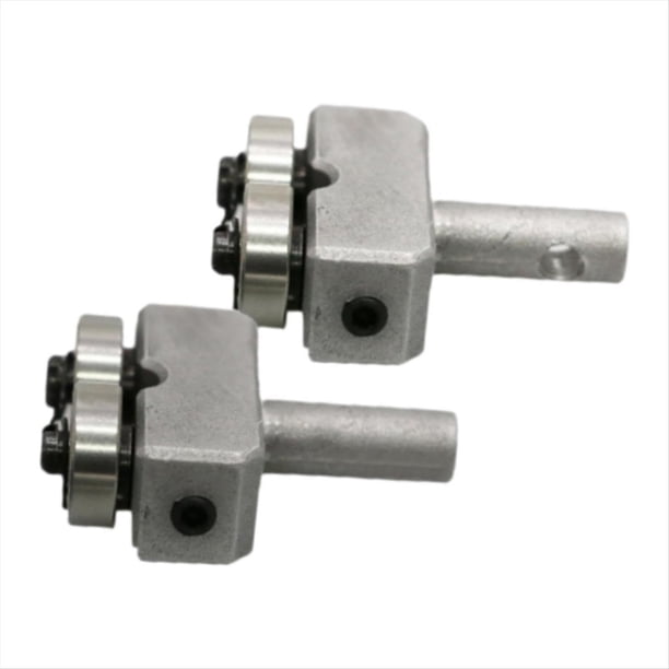 2 Guías de Hoja con Rodamientos de Bolas para de Cinta de 9 Pulgadas - Construcción Metálica para Cortar Madera y Metal