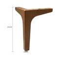 thumbnail image 6 of ZenCart 4Pcs Metal Furniture Legs 200kg Load-capacity Rust Resistant Easy to Install Triangle Furniture Feet DIY Replacement Parts, 6 of 8