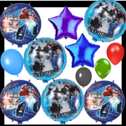 12 PCS Transformers Balloons Set - Includes Latex, Mylar, and Star Balloons - Megatron, Bumblebee, Optimus Prime & More!